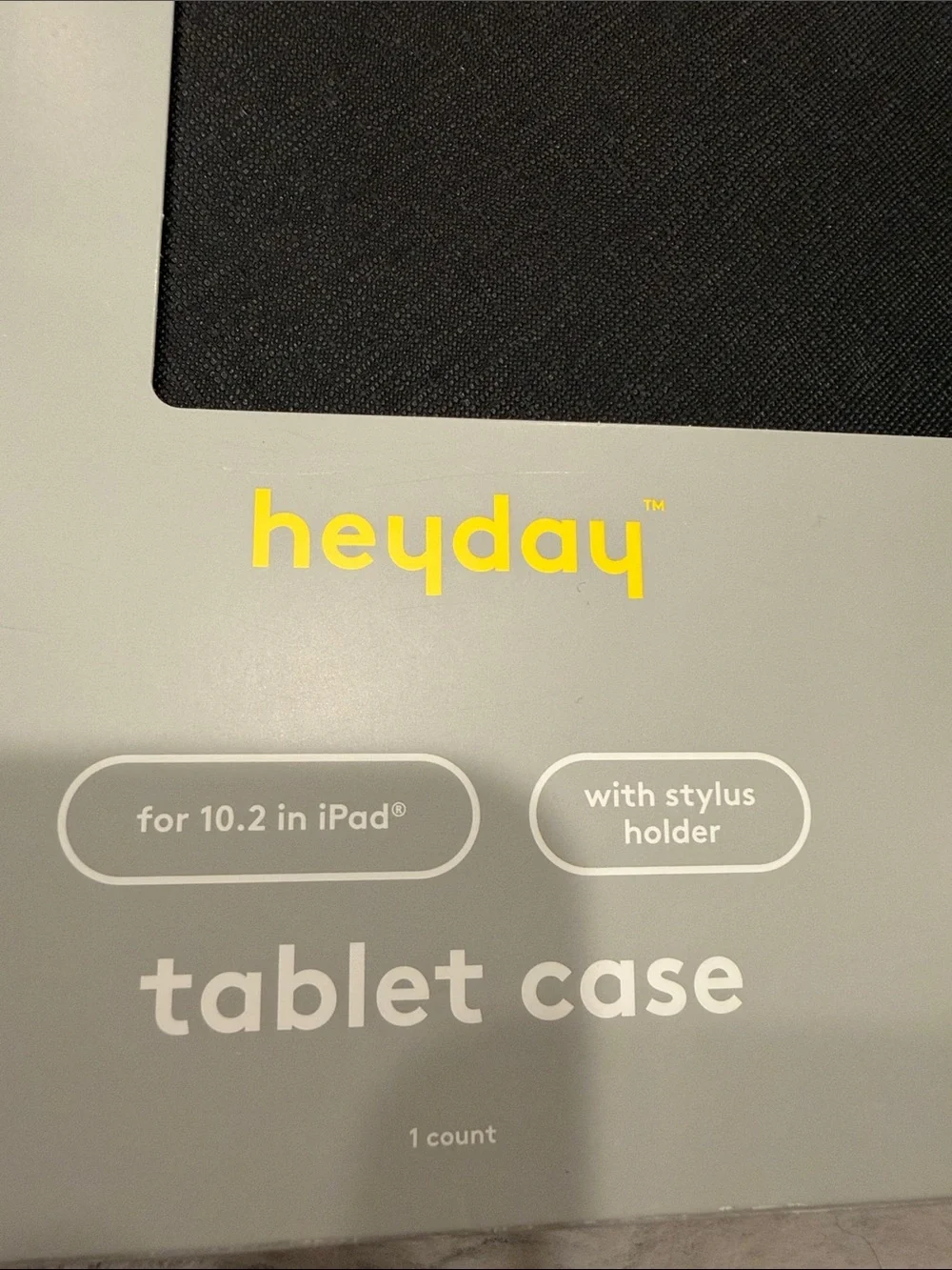 Ipad 10inch Black Tablet Case with Stylus Holder